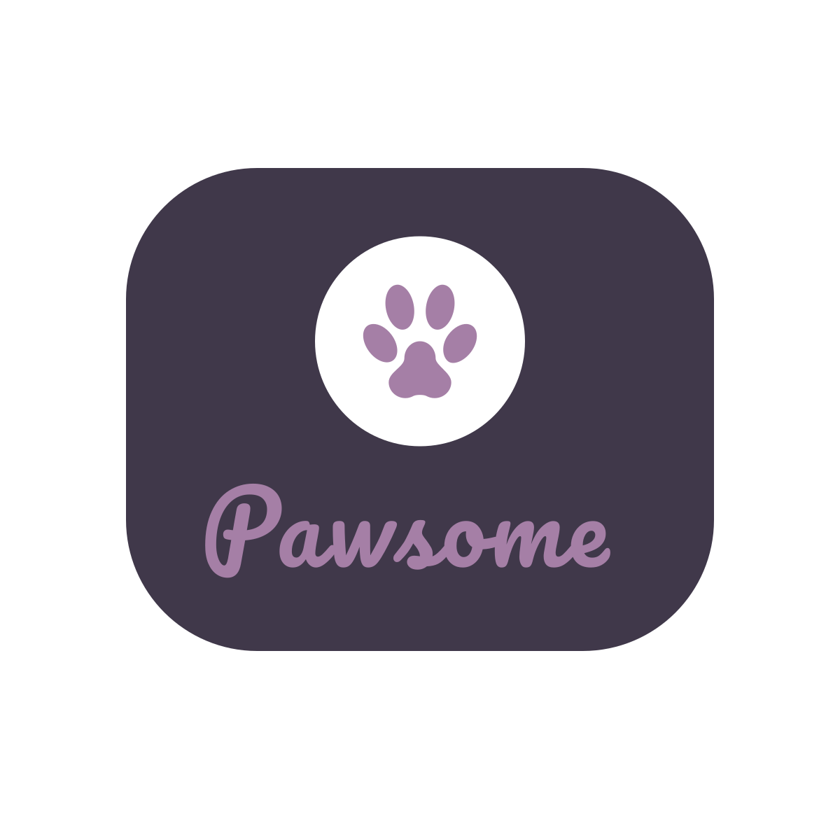 Logo de Pawsome